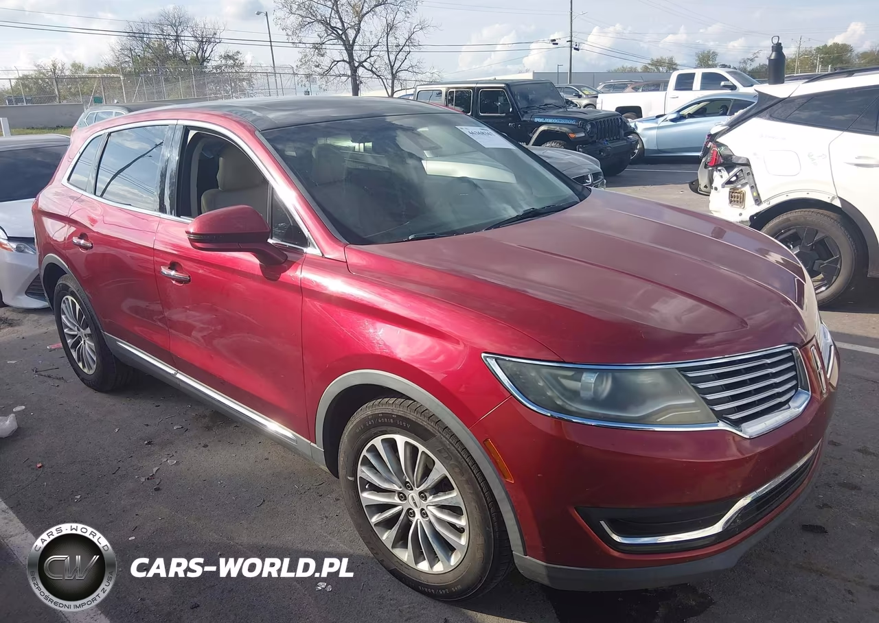 2016 Lincoln Mkx Select VIN:2LMPJ6KRXGBL20543 - 1