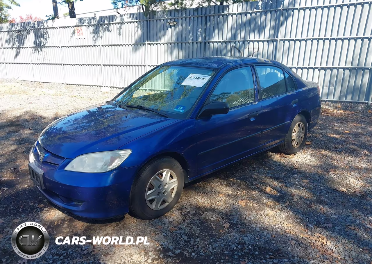2005 Honda Civic Vp VIN:2HGES16415H534435 - 2