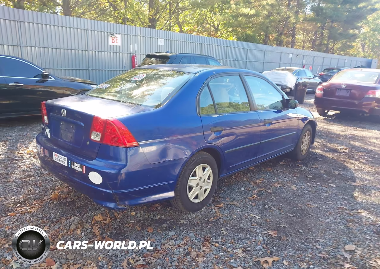 2005 Honda Civic Vp VIN:2HGES16415H534435 - 4