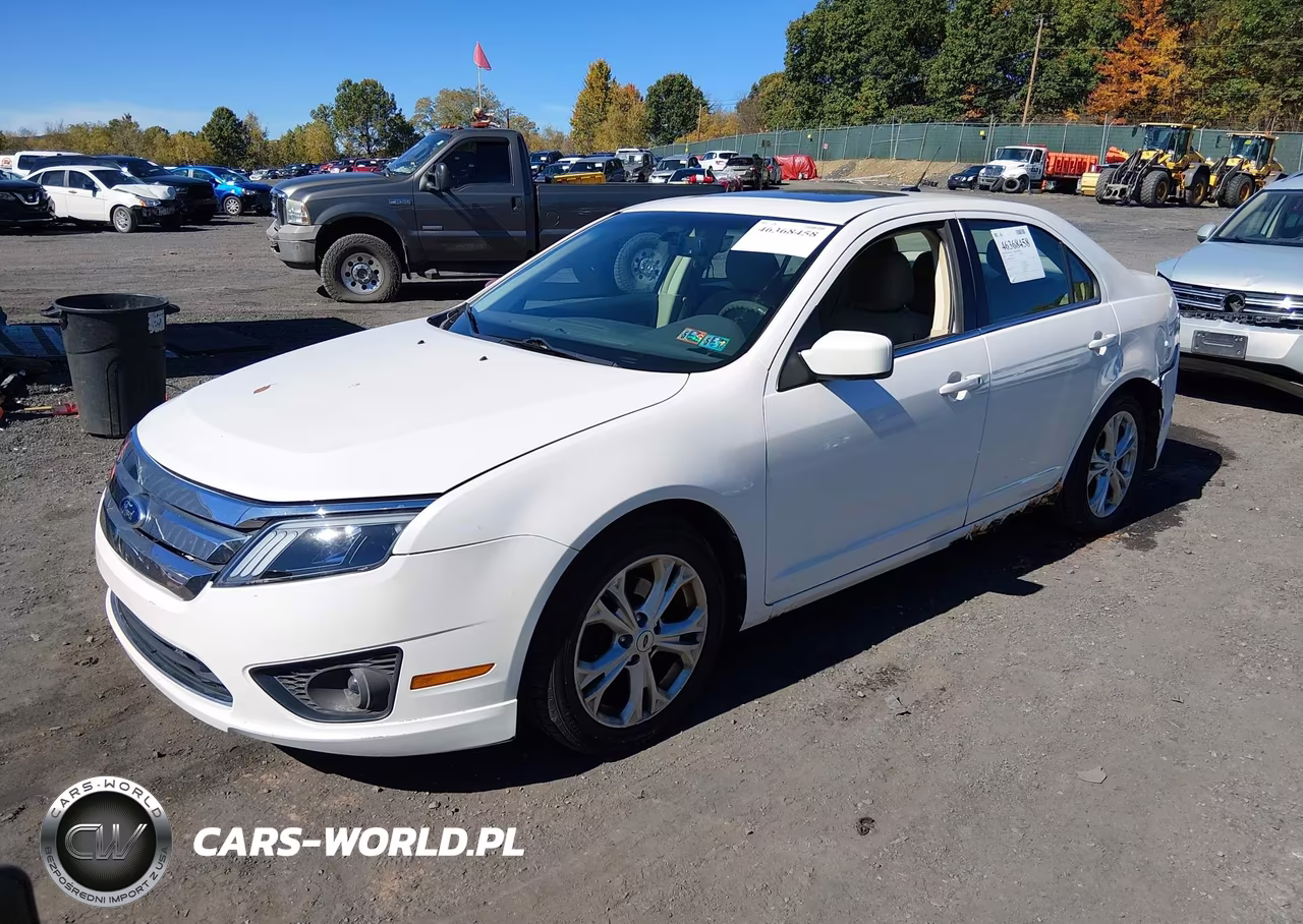 2012 Ford Fusion Se VIN:3FAHP0HA8CR272186 - 2