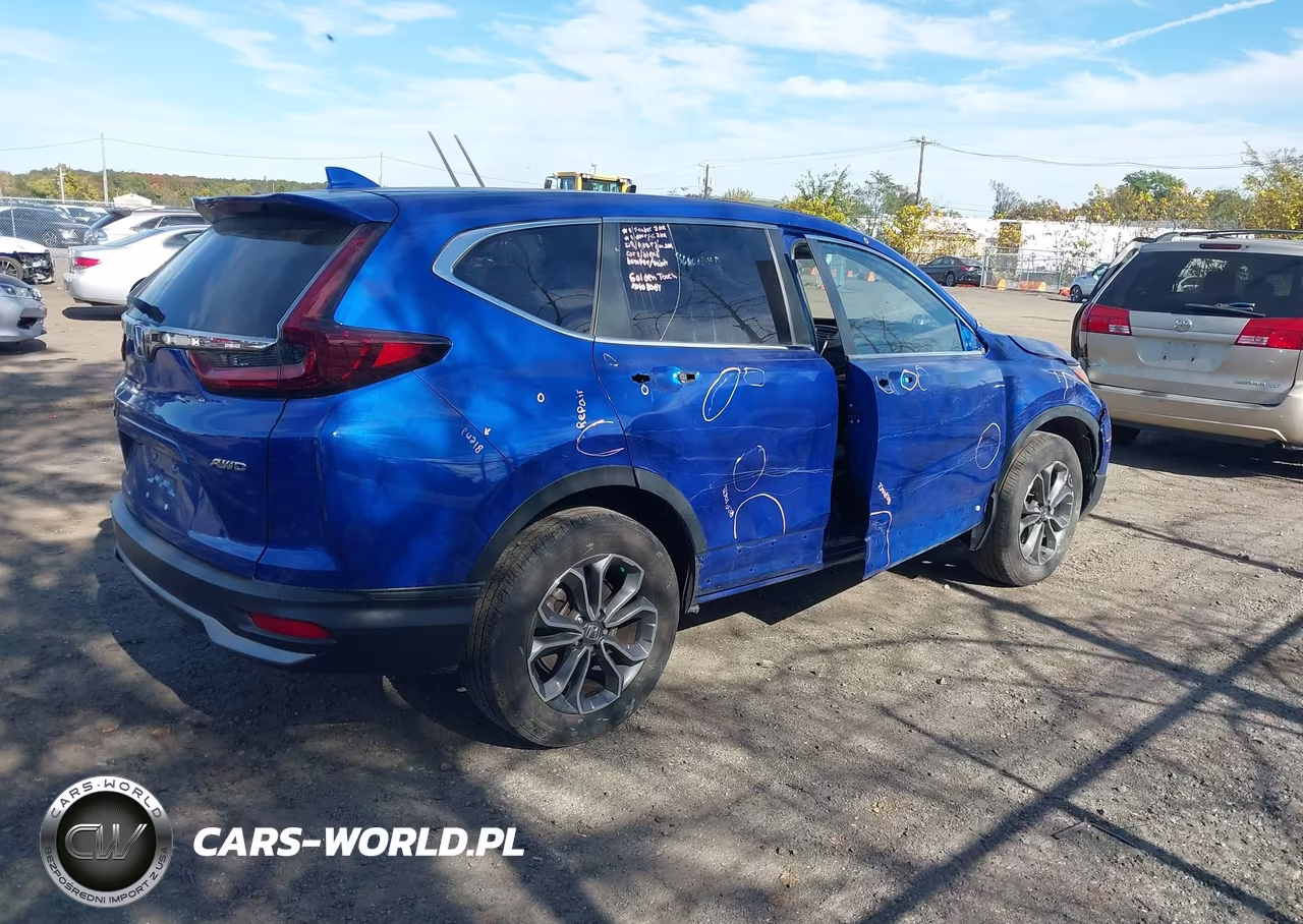 2021 Honda Cr-V Awd Ex-L VIN:7FARW2H85ME012135 - 4