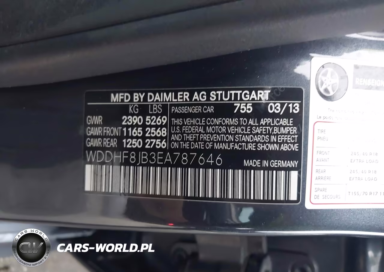 2014 Mercedes-Benz E 350 4Matic VIN:WDDHF8JB3EA787646 - 9