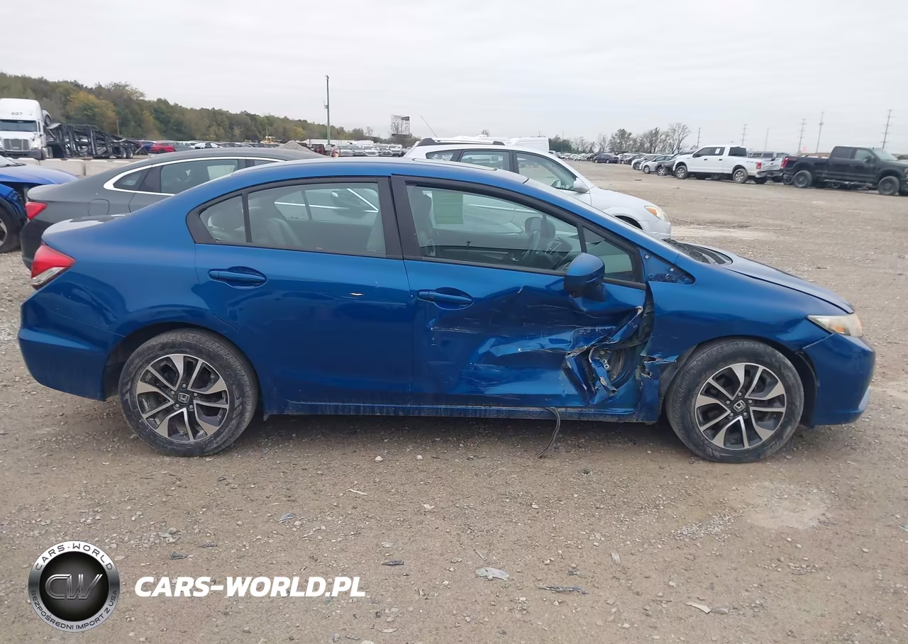 2014 Honda Civic Ex VIN:19XFB2F85EE008719 - 13