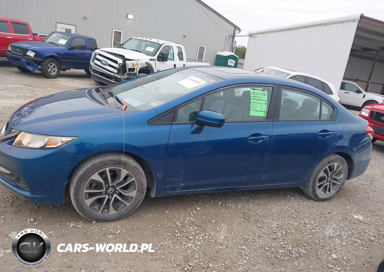 2014 Honda Civic Ex VIN:19XFB2F85EE008719 - 14