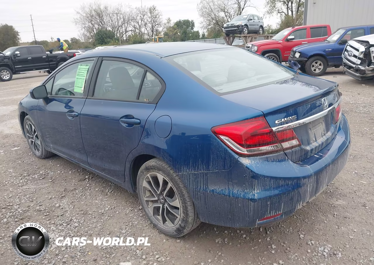 2014 Honda Civic Ex VIN:19XFB2F85EE008719 - 3