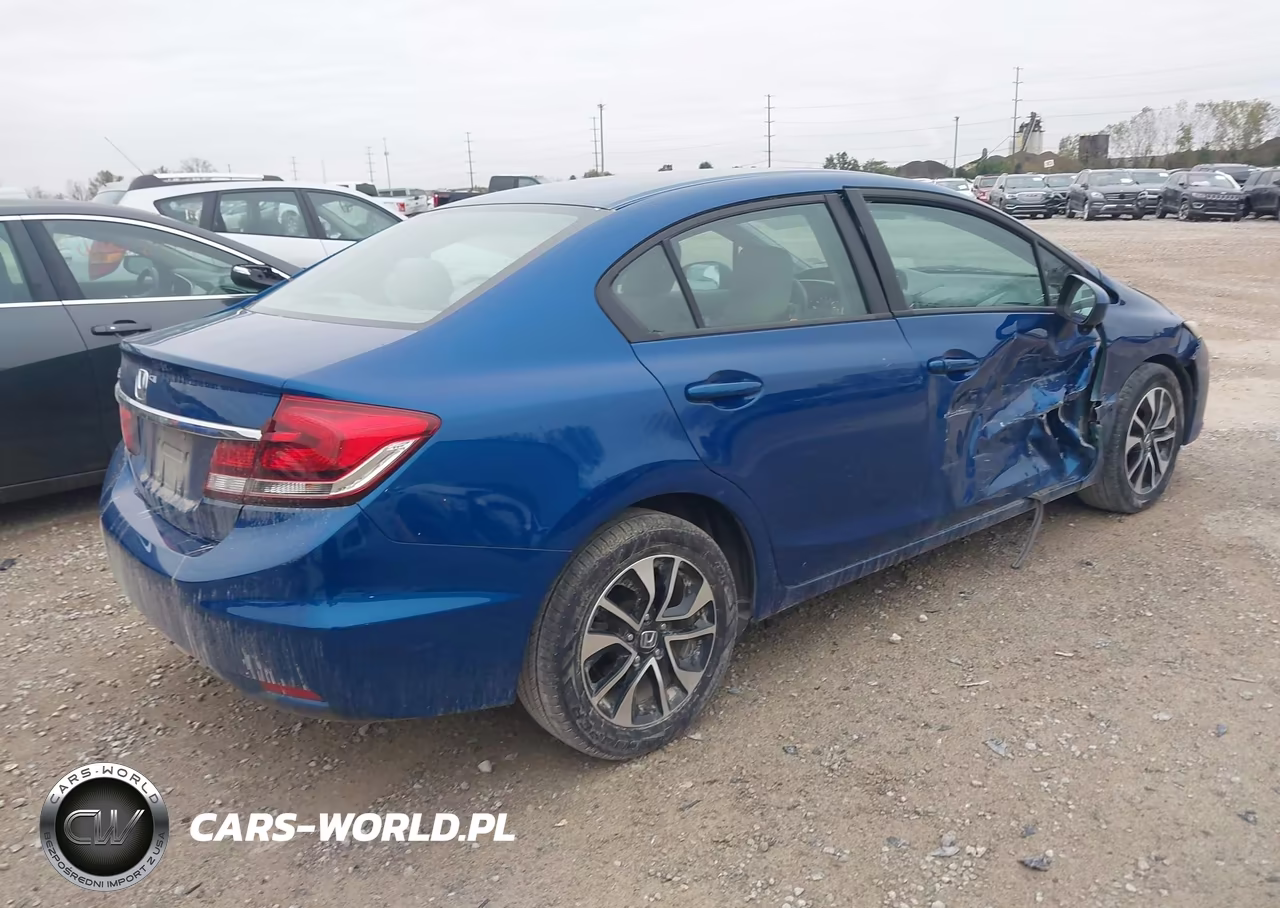 2014 Honda Civic Ex VIN:19XFB2F85EE008719 - 4