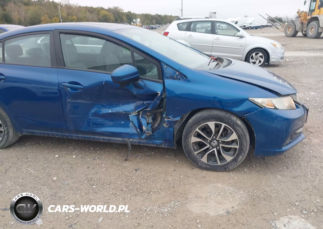 2014 Honda Civic Ex VIN:19XFB2F85EE008719 - 6