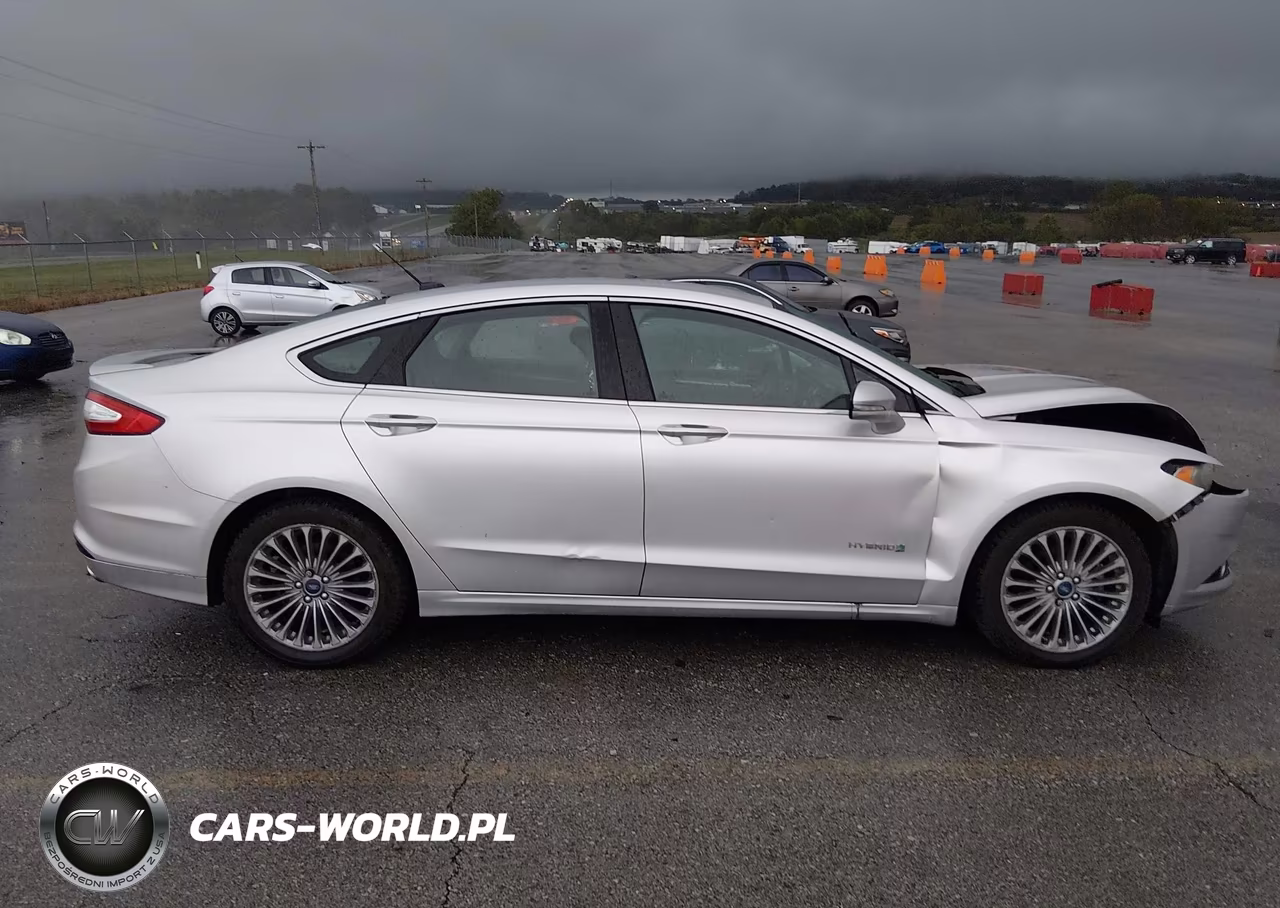 2013 Ford Fusion Hybrid Titanium VIN:3FA6P0RU7DR376315 - 13