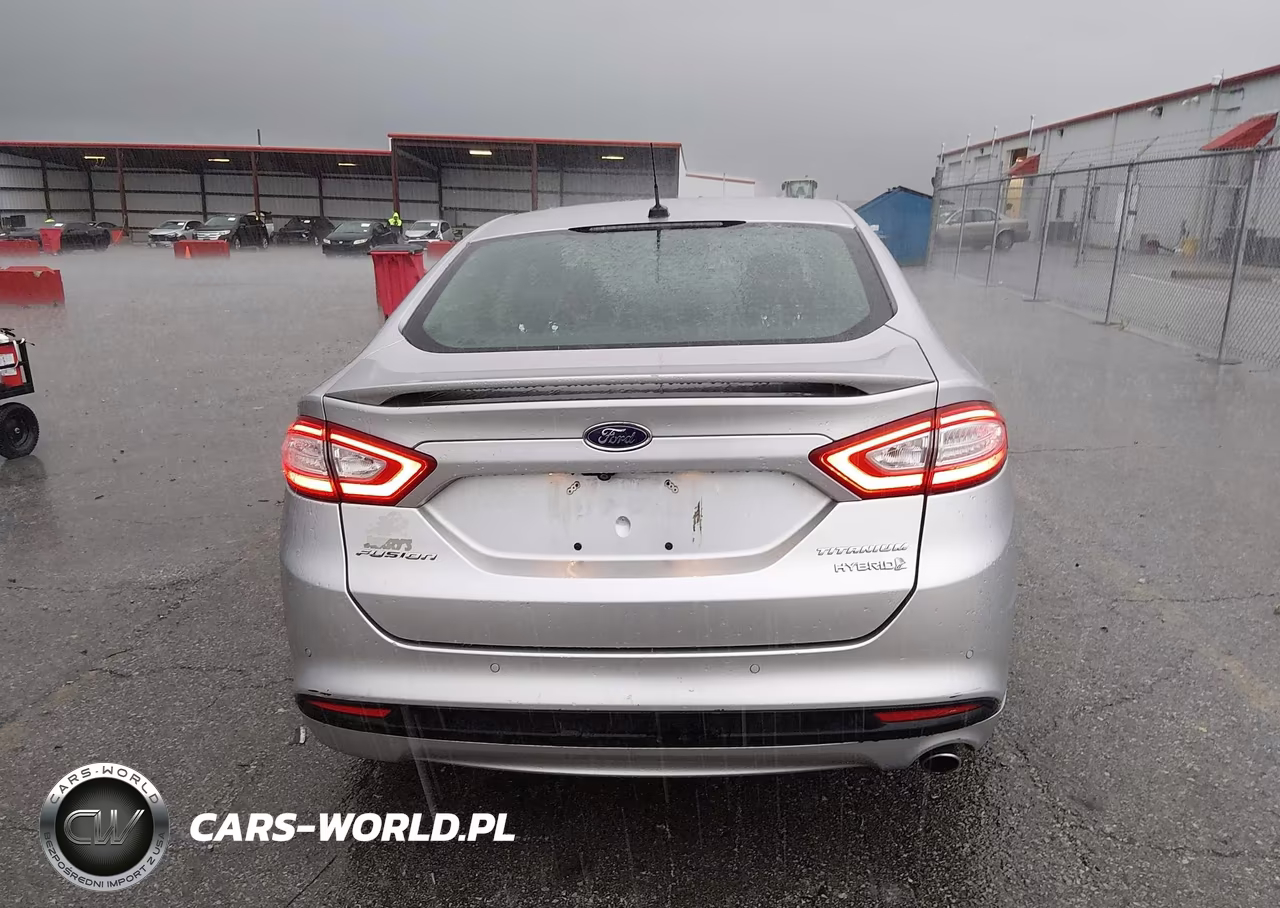 2013 Ford Fusion Hybrid Titanium VIN:3FA6P0RU7DR376315 - 16