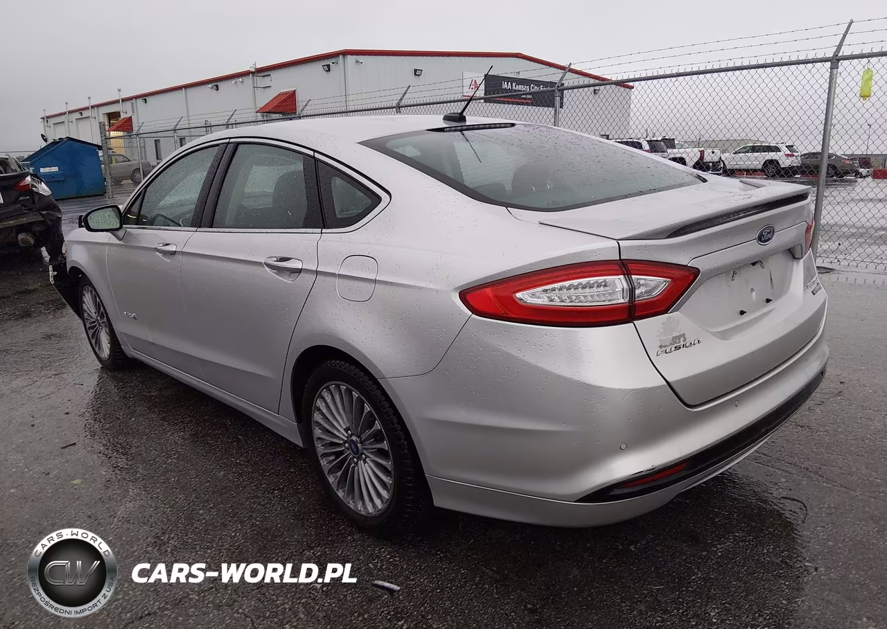 2013 Ford Fusion Hybrid Titanium VIN:3FA6P0RU7DR376315 - 3