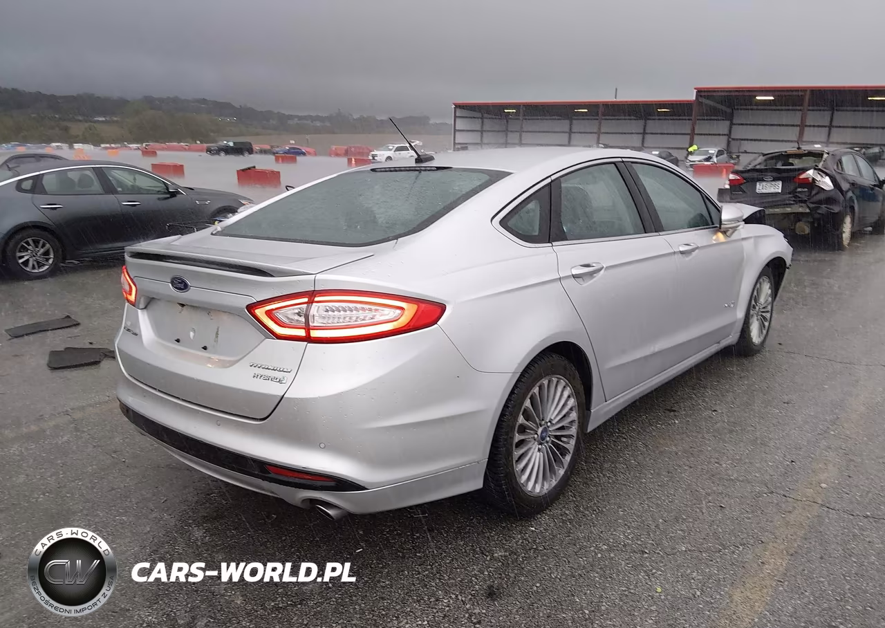 2013 Ford Fusion Hybrid Titanium VIN:3FA6P0RU7DR376315 - 4