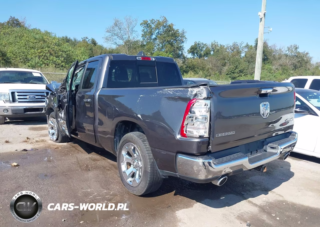2019 Ram 1500 Big Horn-Lone Star 4X4 6'4 Box VIN:1C6SRFBT0KN918160 - 3