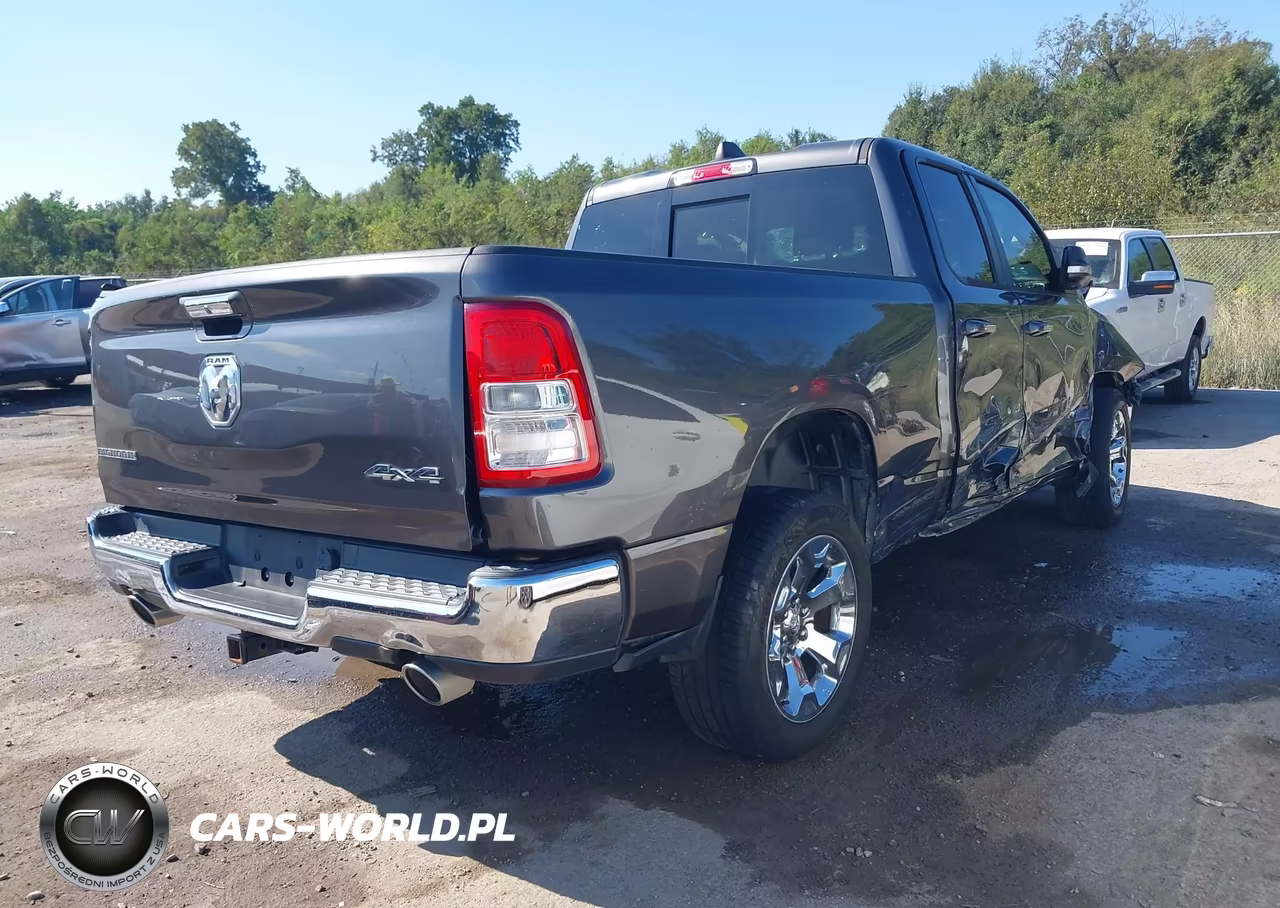 2019 Ram 1500 Big Horn-Lone Star 4X4 6'4 Box VIN:1C6SRFBT0KN918160 - 4