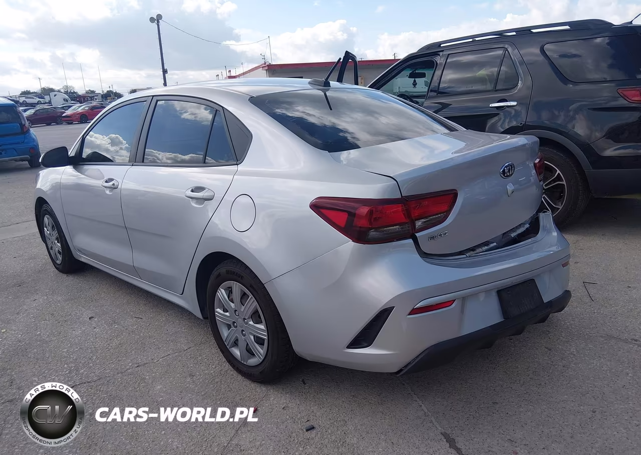 2021 Kia Rio Lx VIN:3KPA24AD7ME413182 - 3
