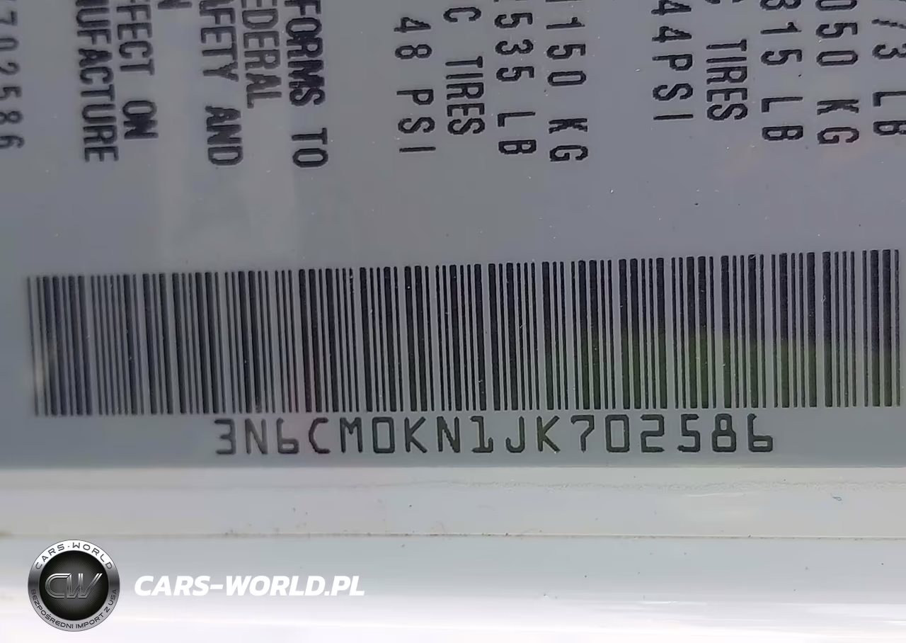 2018 Nissan Nv200 Sv VIN:3N6CM0KN1JK702586 - 9