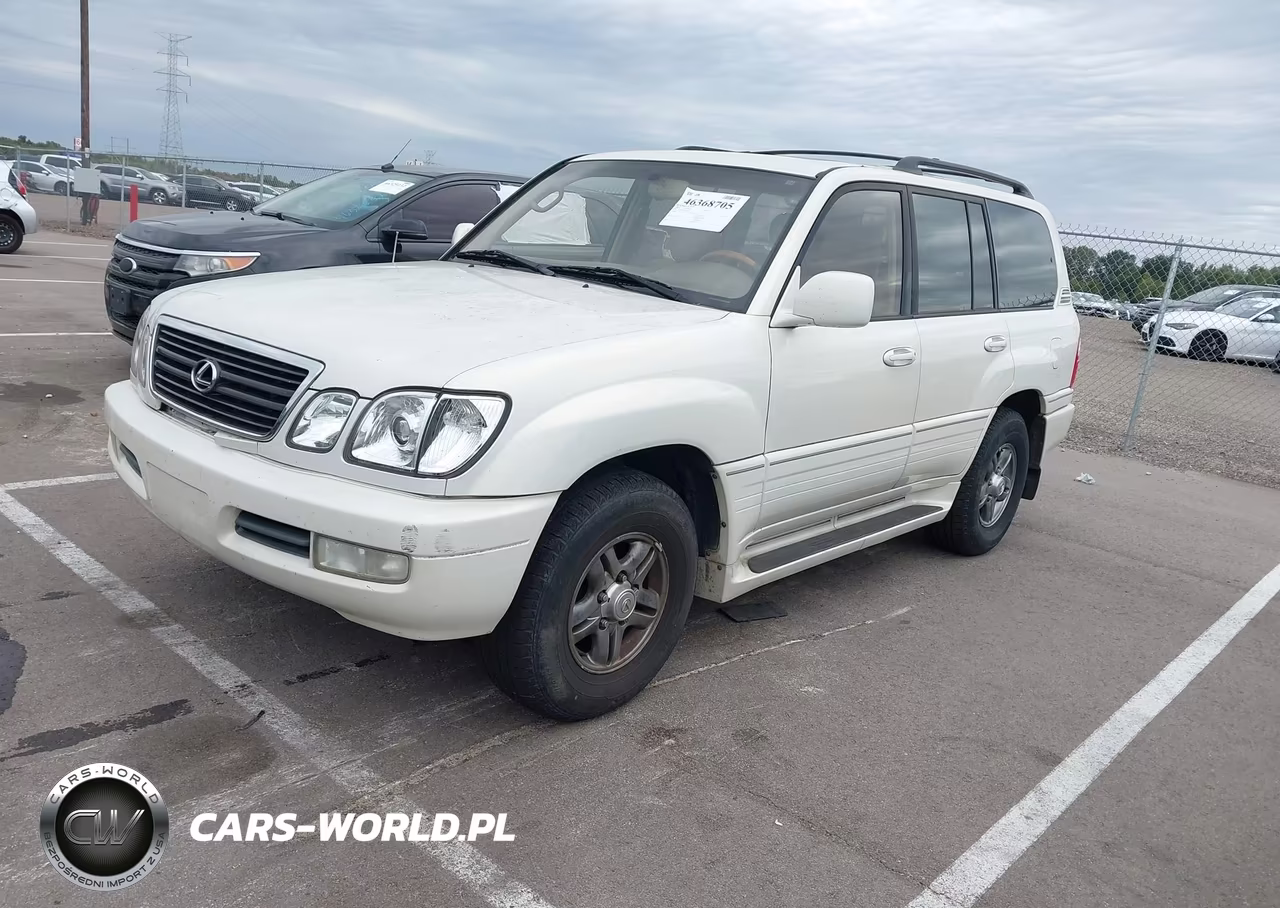 2002 Lexus Lx 470 VIN:JTJHT00W023518641 - 2
