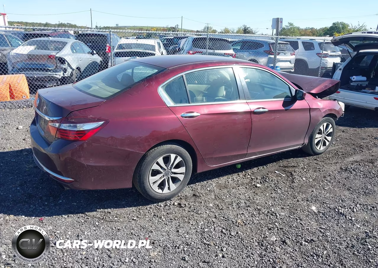 2016 Honda Accord Lx VIN:1HGCR2F37GA101560 - 4