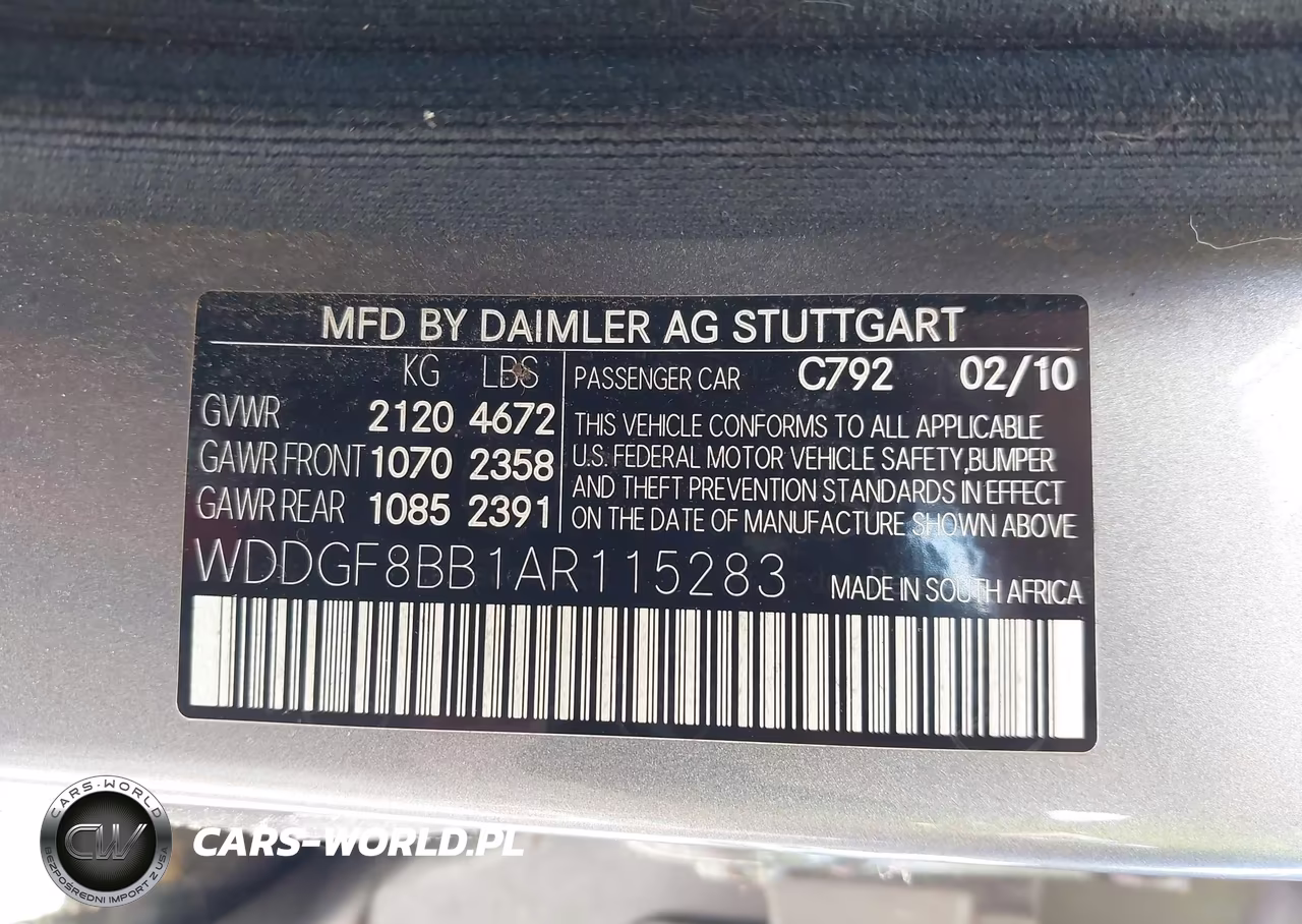 2010 Mercedes-Benz C 300 Luxury 4Matic VIN:WDDGF8BB1AR115283 - 9