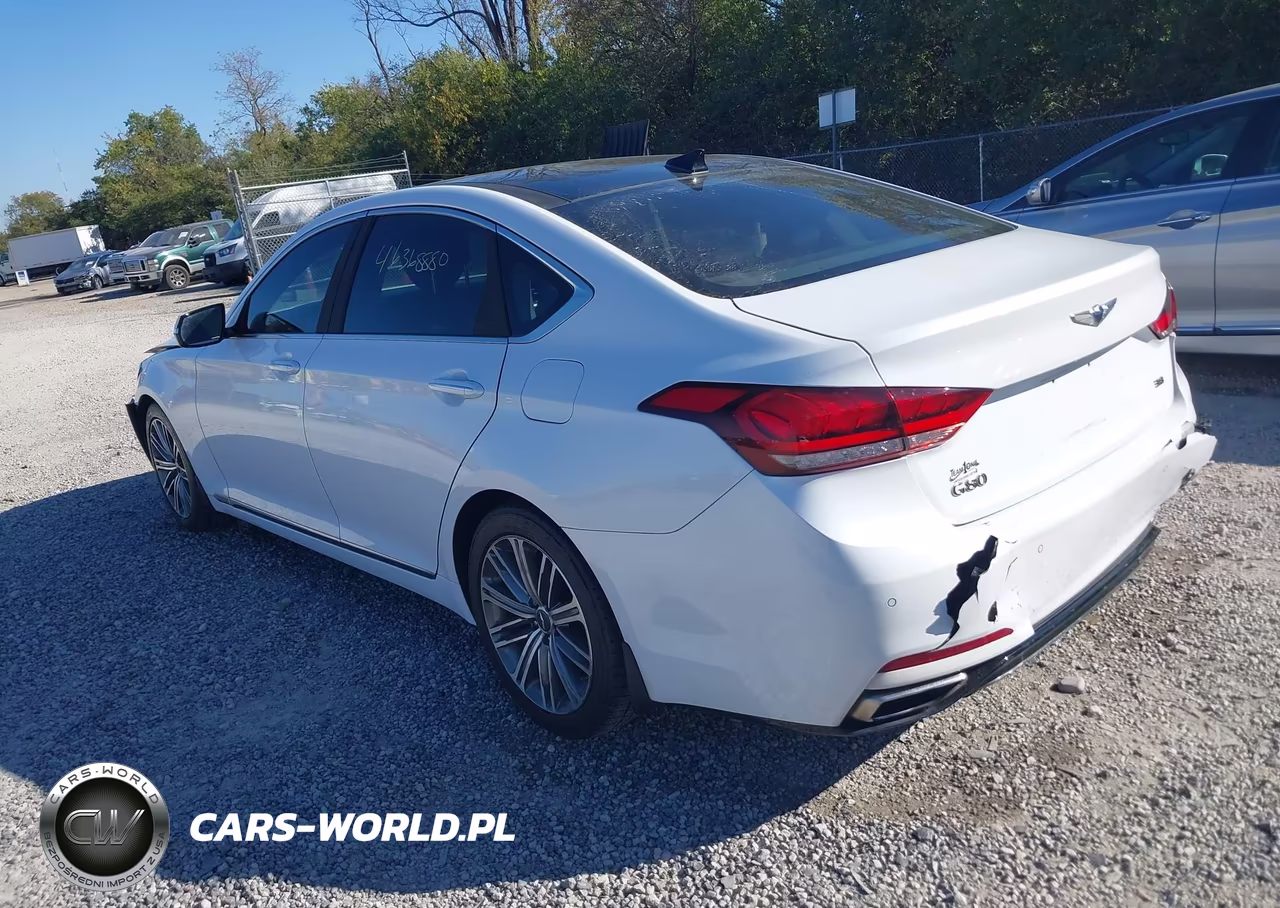 2018 Genesis G80 3.8 VIN:KMHGN4JE1JU235868 - 3