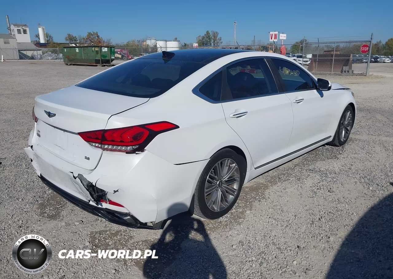 2018 Genesis G80 3.8 VIN:KMHGN4JE1JU235868 - 4