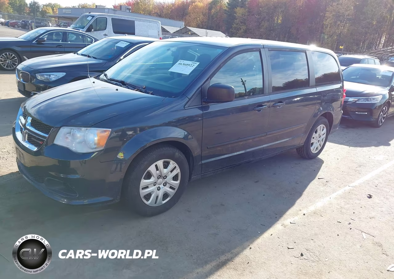 2014 Dodge Grand Caravan Se VIN:2C4RDGBG2ER376551 - 2