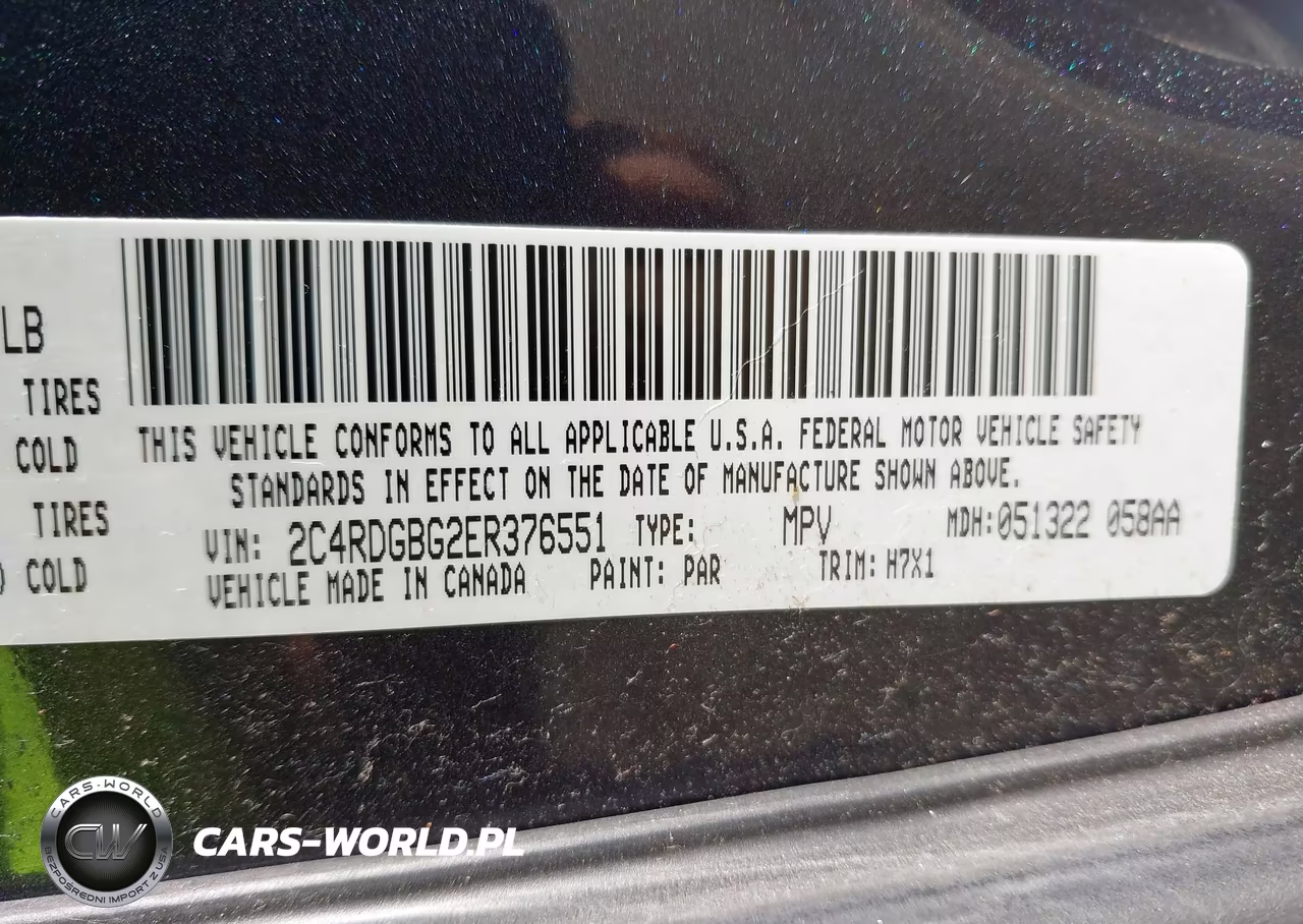 2014 Dodge Grand Caravan Se VIN:2C4RDGBG2ER376551 - 9