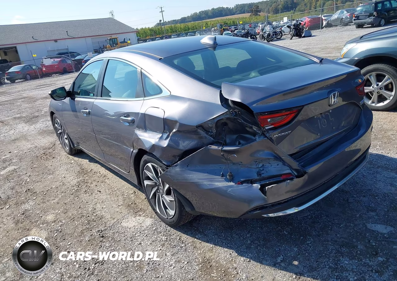 2019 Honda Insight Touring VIN:19XZE4F99KE024846 - 3