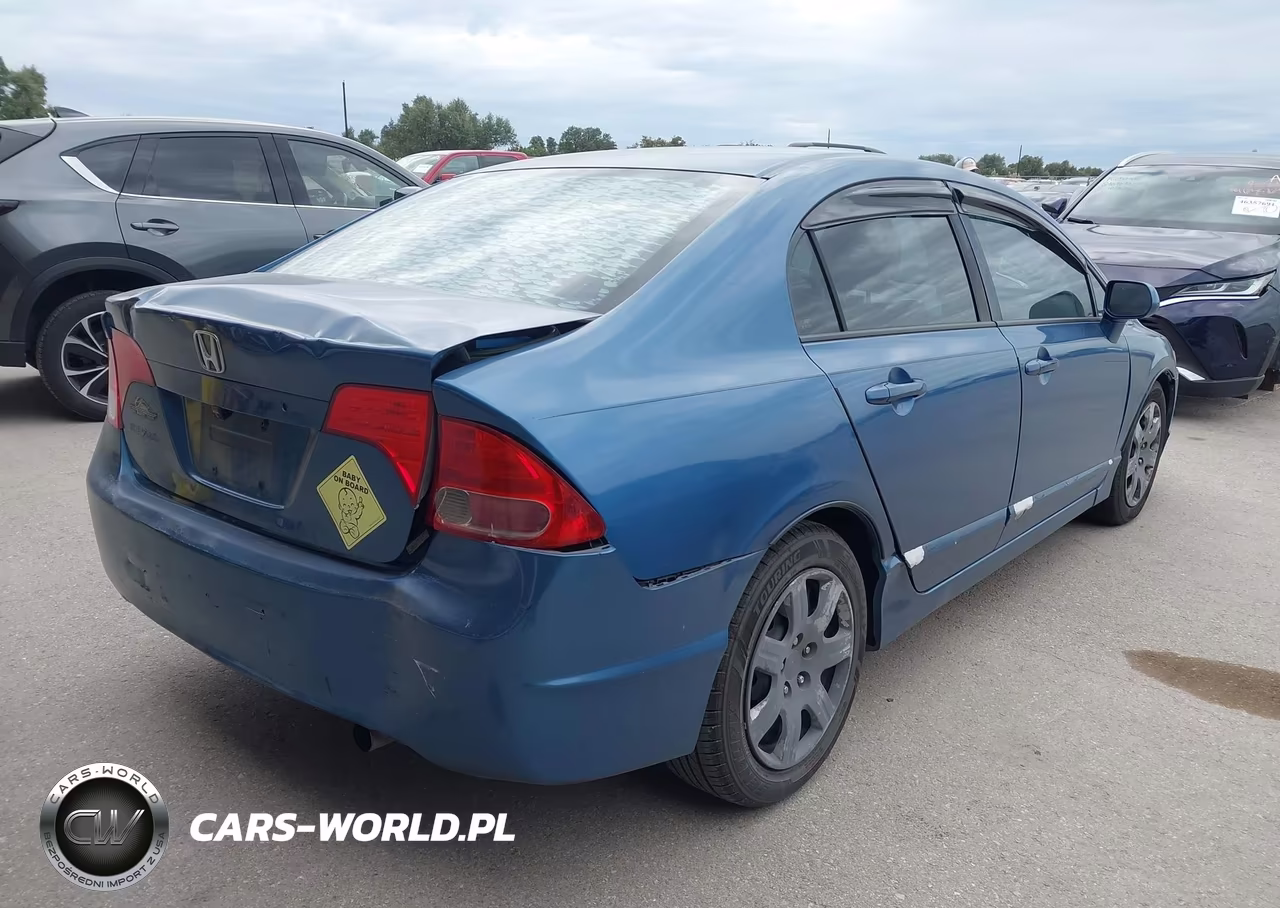 2006 Honda Civic Lx VIN:1HGFA16576L118314 - 4