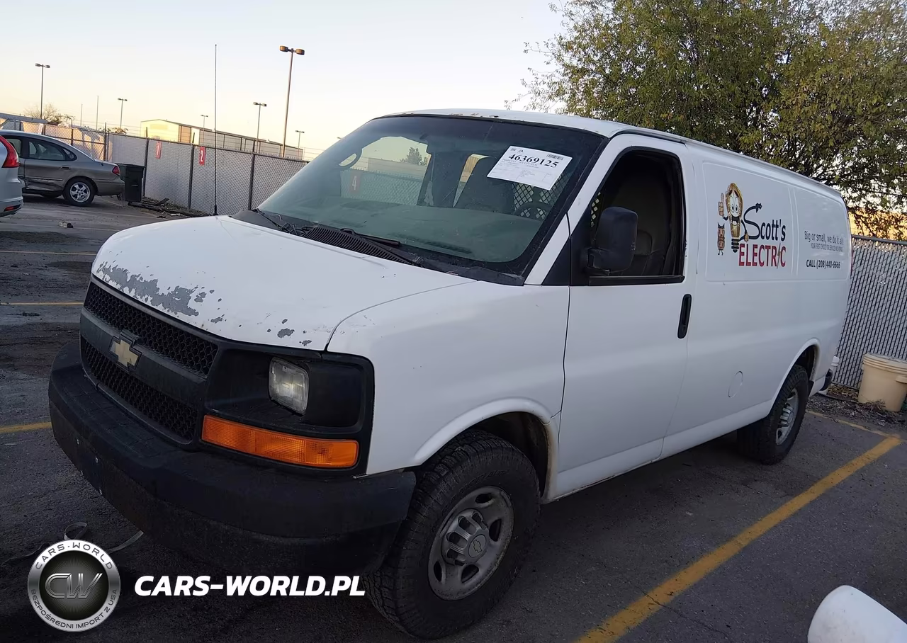 2010 Chevrolet Express 2500 Work Van VIN:1GCZGFBA0A1143263 - 2
