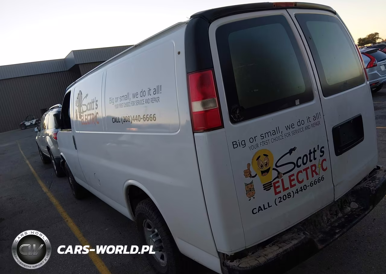 2010 Chevrolet Express 2500 Work Van VIN:1GCZGFBA0A1143263 - 3