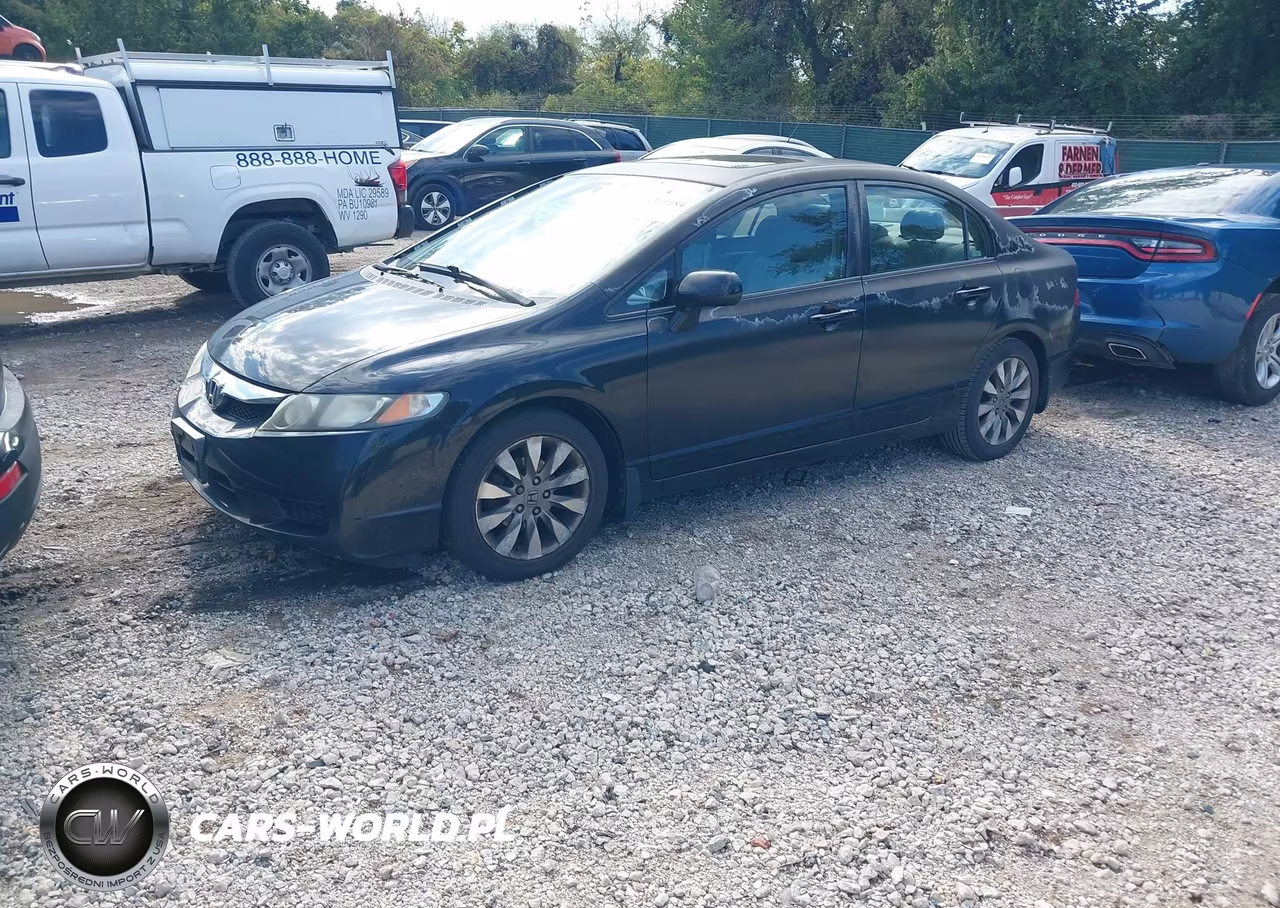 2009 Honda Civic Ex VIN:2HGFA15899H508909 - 2