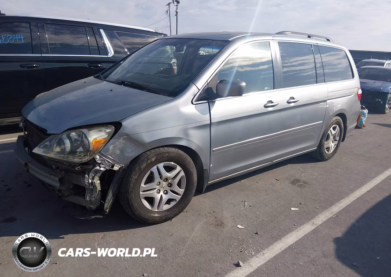 2007 Honda Odyssey Ex-L VIN:5FNRL38687B080619 - 2