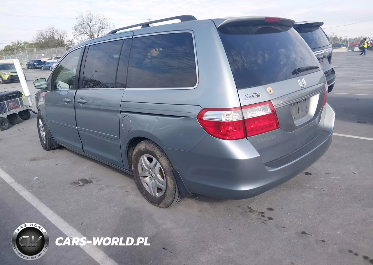 2007 Honda Odyssey Ex-L VIN:5FNRL38687B080619 - 3