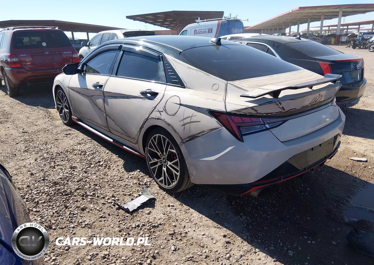 2022 Hyundai Elantra N VIN:KMHLW4AK1NU001852 - 3