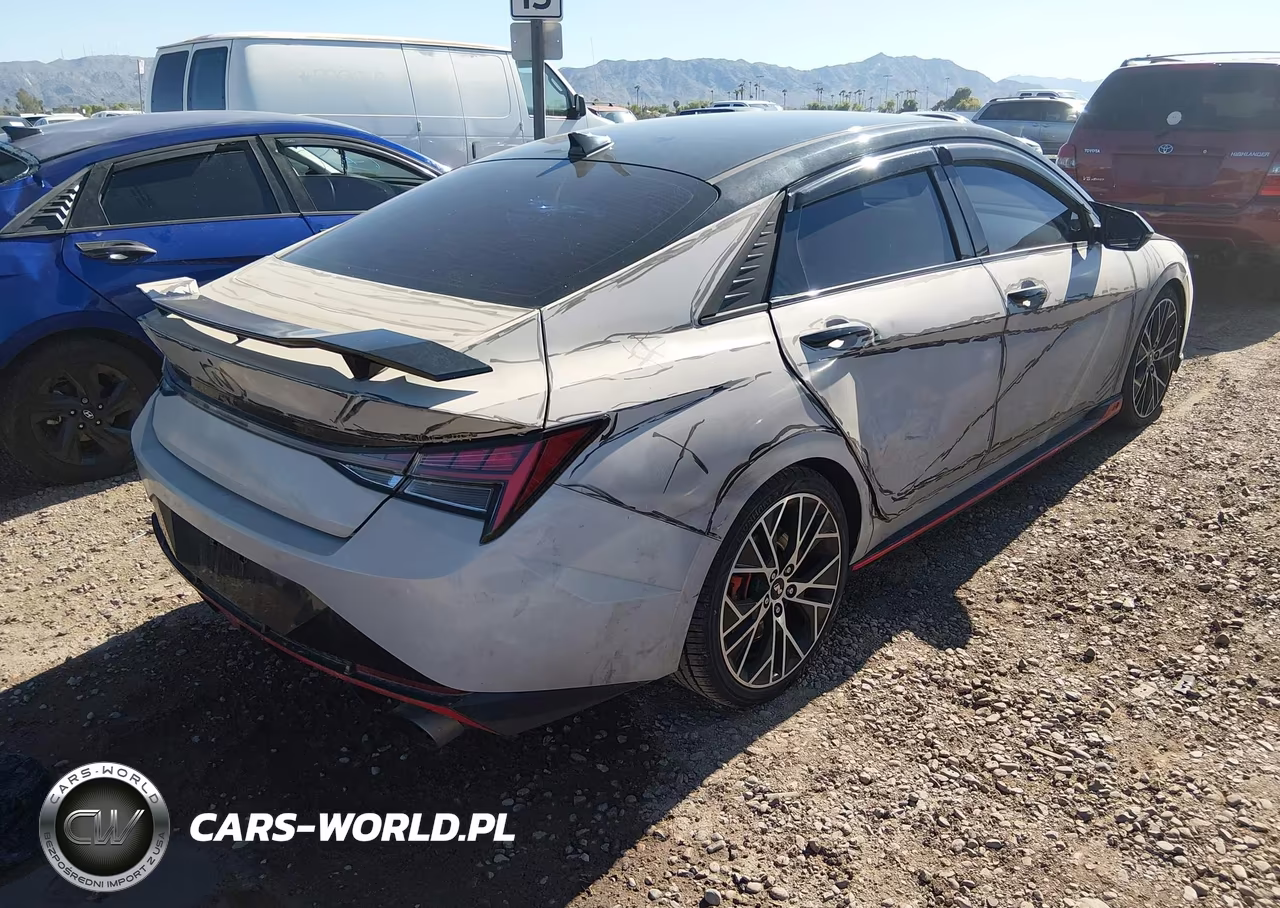 2022 Hyundai Elantra N VIN:KMHLW4AK1NU001852 - 4