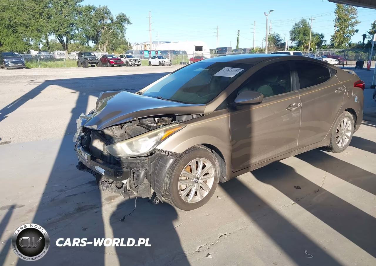 2015 Hyundai Elantra Se VIN:5NPDH4AE0FH623089 - 2