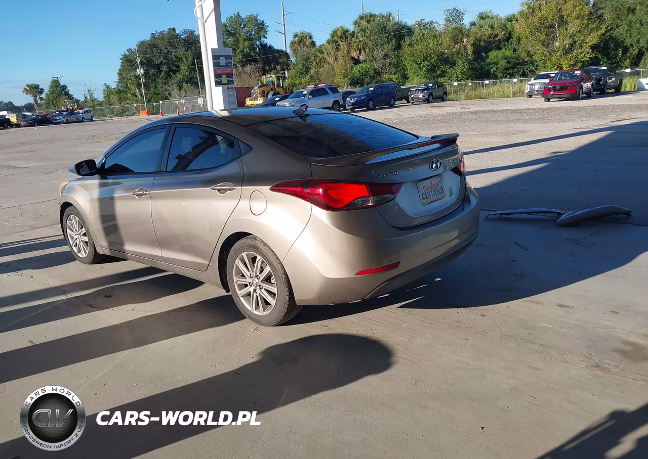 2015 Hyundai Elantra Se VIN:5NPDH4AE0FH623089 - 3