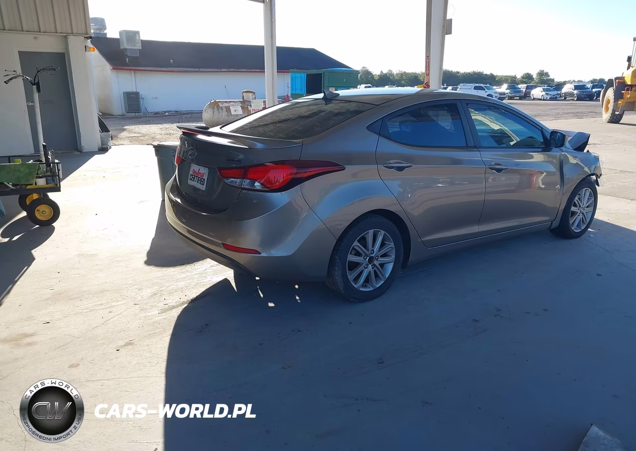 2015 Hyundai Elantra Se VIN:5NPDH4AE0FH623089 - 4