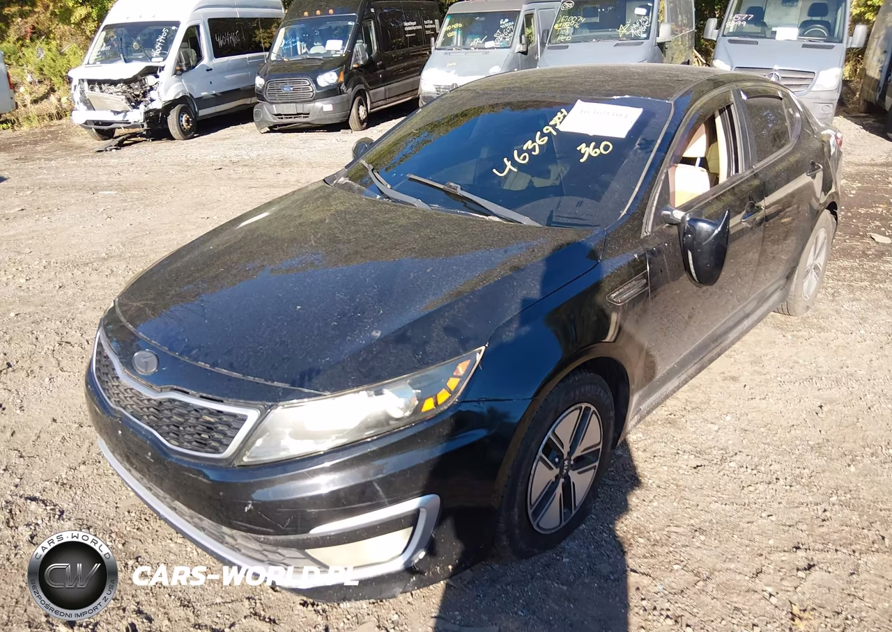 2012 Kia Optima Hybrid Ex VIN:KNAGM4AD7C5035800 - 2