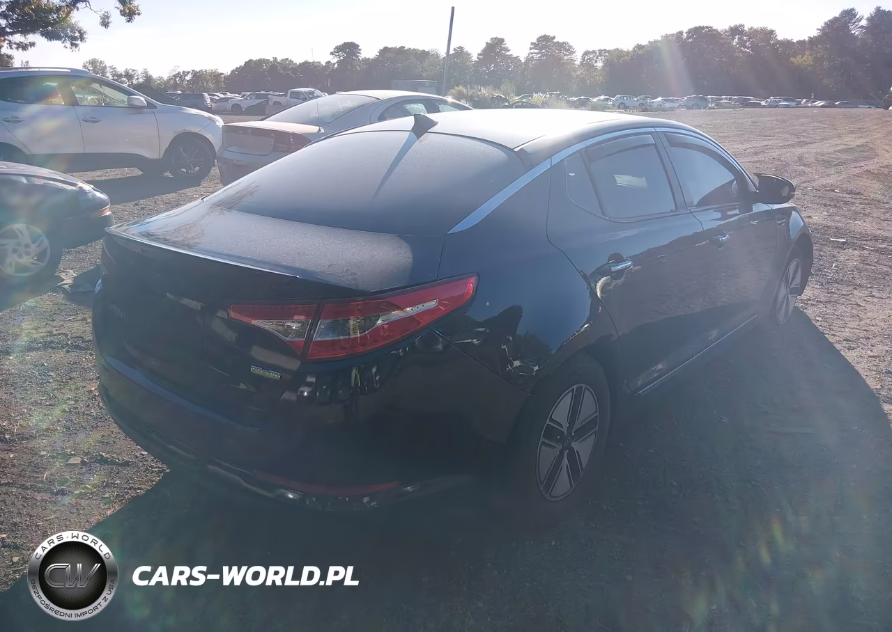 2012 Kia Optima Hybrid Ex VIN:KNAGM4AD7C5035800 - 4