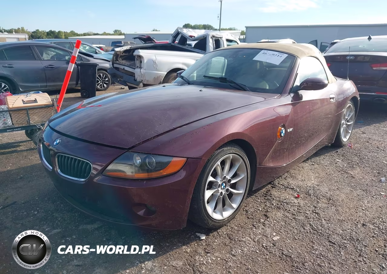2004 BMW Z4 2.5I VIN:4USBT33524LS52291 - 2