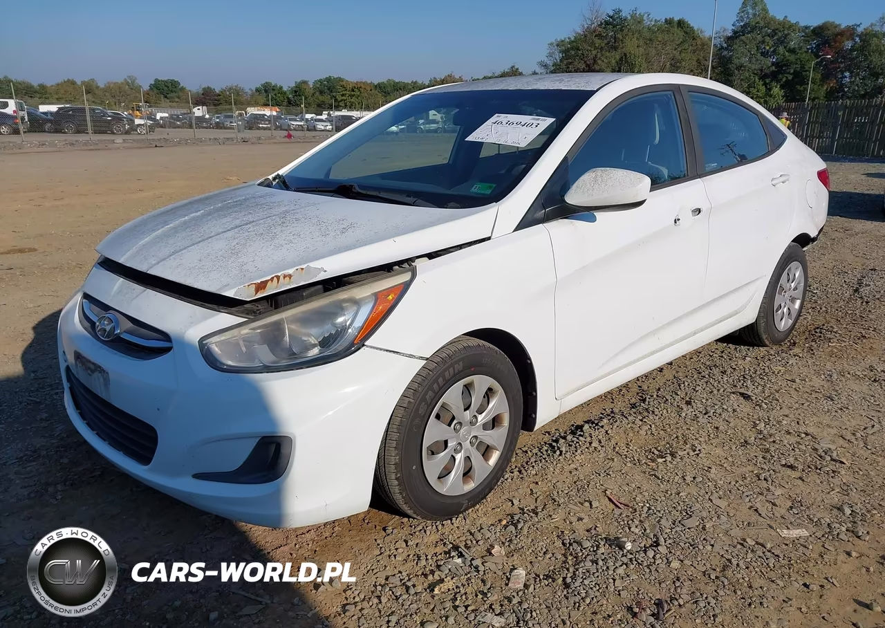 2016 Hyundai Accent Se VIN:KMHCT4AE1GU092191 - 2