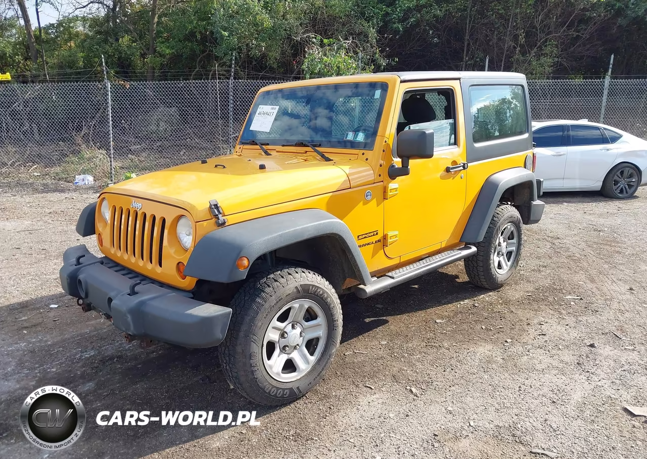 2012 Jeep Wrangler Sport VIN:1C4AJWAG3CL226505 - 2