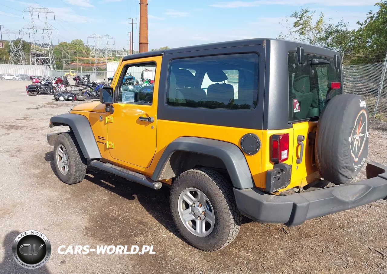 2012 Jeep Wrangler Sport VIN:1C4AJWAG3CL226505 - 3