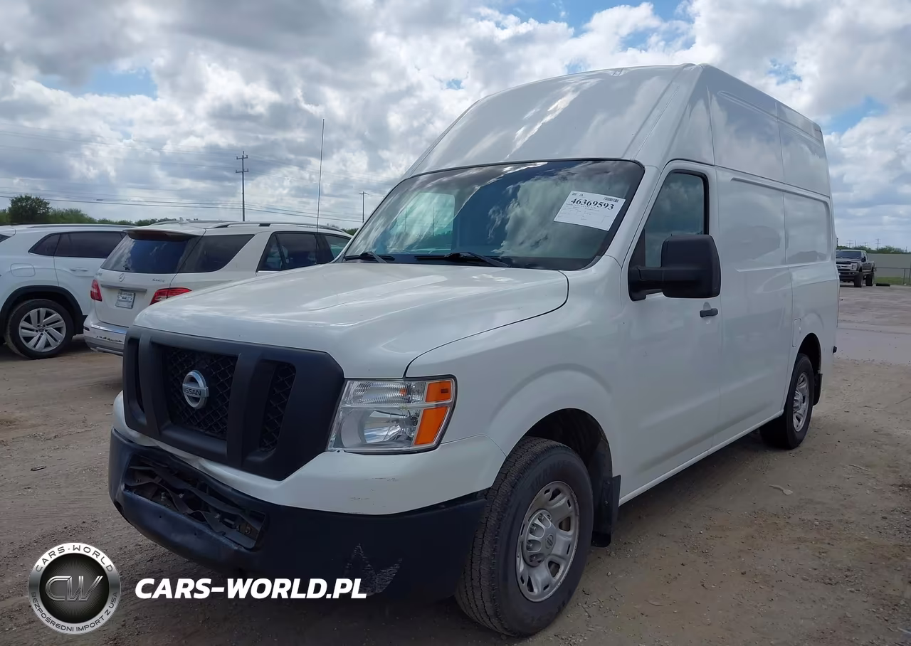 2021 Nissan Nv Cargo Nv2500 Hd Sv High Roof V6 VIN:1N6BF0LY0MN808637 - 2