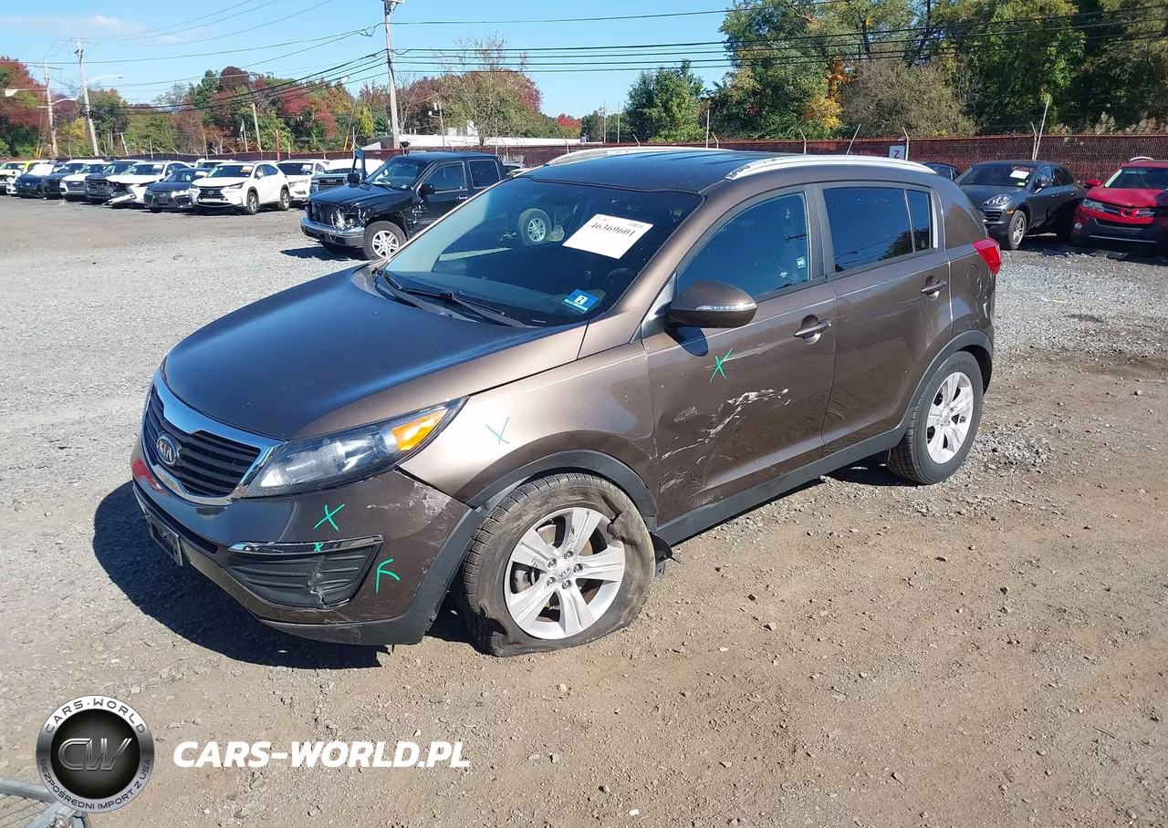 2012 Kia Sportage Lx VIN:KNDPB3A2XC7267622 - 6