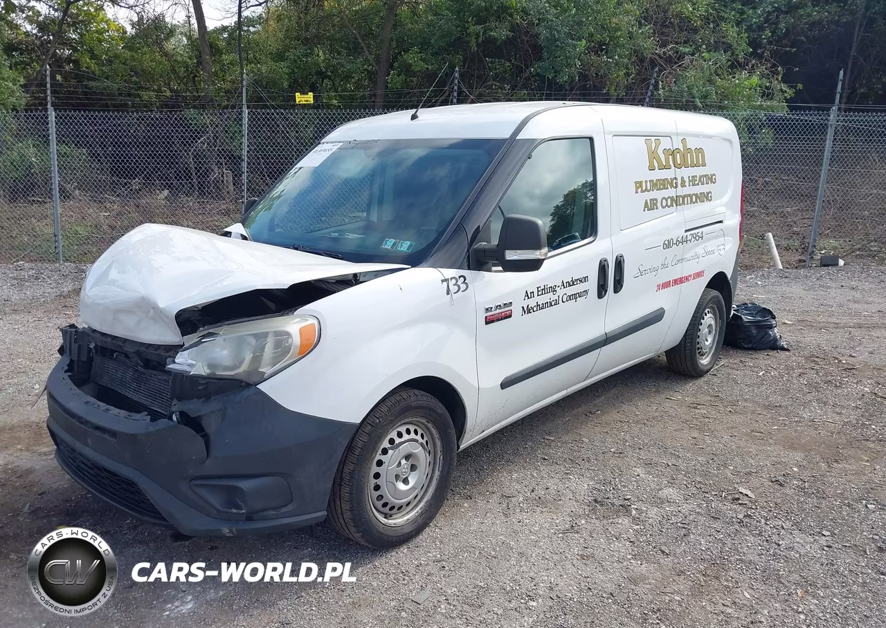 2017 Ram Promaster City Tradesman VIN:ZFBERFAB2H6D63798 - 2