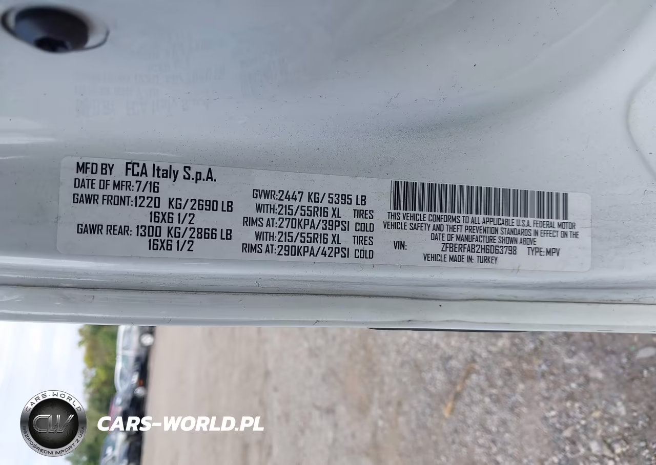 2017 Ram Promaster City Tradesman VIN:ZFBERFAB2H6D63798 - 9