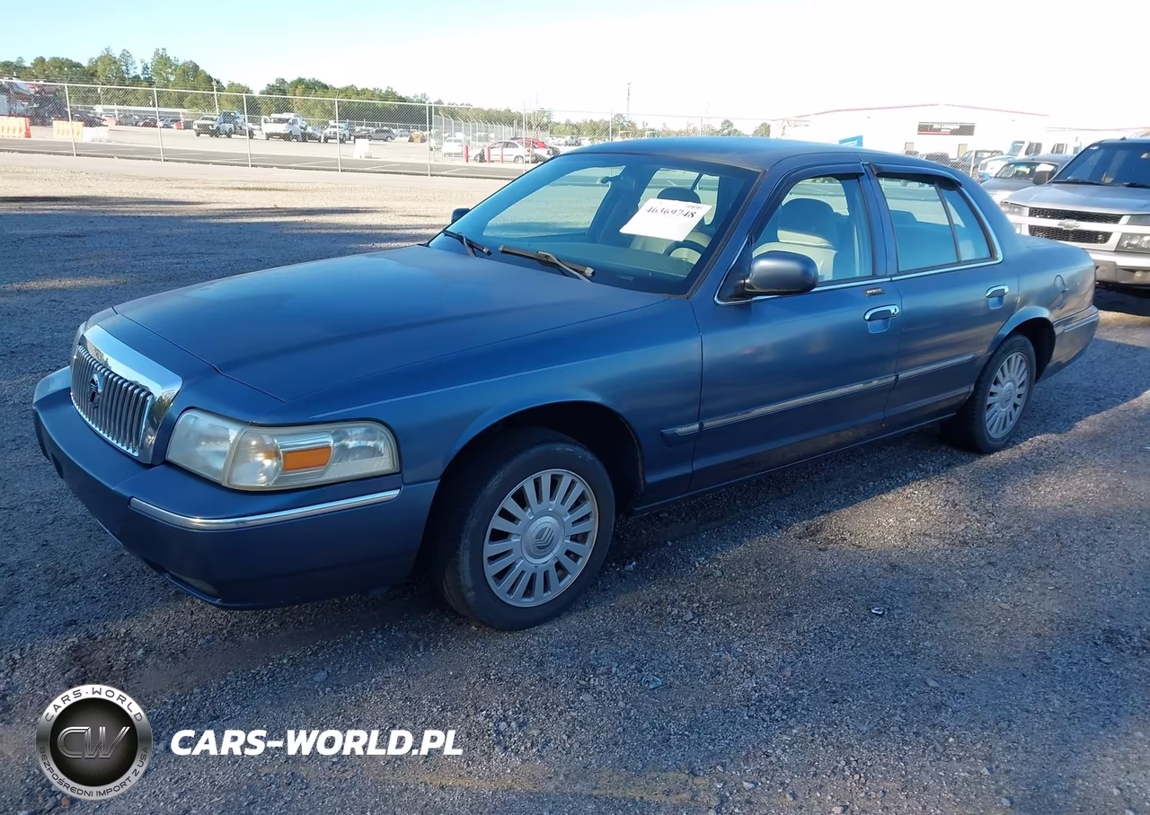 2008 Mercury Grand Marquis Gs VIN:2MEFM74V28X612077 - 2