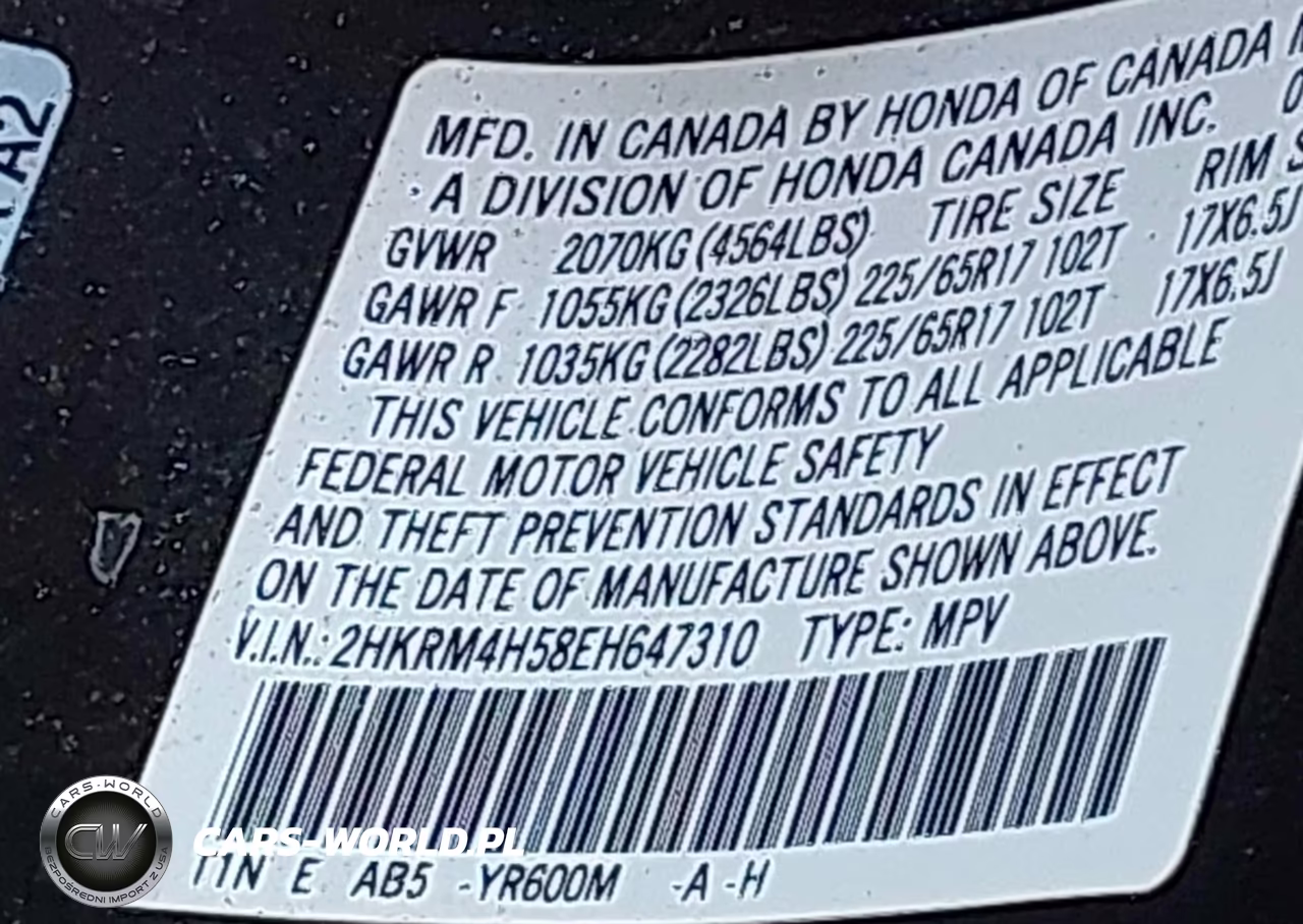 2014 Honda Cr-V Ex VIN:2HKRM4H58EH647310 - 9